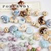 Concha de Caracol Cerámica Cuentas Sueltas Hecho a Mano DIY Accesorios para Joyería Material Pulsera de Cuentas Collar Material Cuentas Sueltas