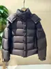 Chaqueta de Plumas Ligera Moncler Maya Mate Chaqueta de Plumas Edición 70 Aniversario Versión Larga Engrosada