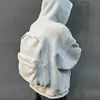 Marca moderna transfronteiriça mochila 3D cardigã moletom para homens e mulheres, design casual com zíper, peça externa casual versátil