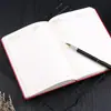 Caderno de Negócios Espesso, Caderno de Cabeça de Veado em Pele de Ovelha, Planejador A5 com Logotipo Personalizado, Caderno Simples para Atacado para a Temporada de Volta às Aulas