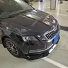 Adequado para Skoda Octavia 2018 Spoiler Frontal Modificado, Lábio Frontal, Lábio Frontal Anticolisão, Pequeno Kit de Carroceria com Spoiler Frontal Modificado