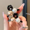Pasador de Pelo con Lazo para Mujer Negro Pequeño Pinza de Agarre 2025 Nuevo Clip Lateral de Gama Alta Pinza para Flequillo de Princesa Accesorios para el Cabello