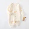 Mameluco para bebé para otoño e invierno, de manga larga, algodón peinado, ropa para recién nacidos para niños y niñas, algodón puro, mameluco Clase A