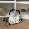 Bolso Adorable y Fresco con Lazo para Mujer 2026 Nuevo Bolso de Hombro Plegado de Moda Bolso Cruzado de Alto Valor
