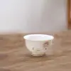 Xícara de Chá de Cerâmica, Xícara de Conjunto de Chá de Jade, Xícara Individual, Xícara de Chá Kung Fu, Copo de Água, Xícara de Chá Doméstica E18