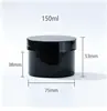 Limpeza Pontual Máscara de Lama Pote Plástico Pp Branco Creme Facial Máscara Capilar Pote Selado 30/50g Pote para Embalagem de Bálsamo Removedor de Maquiagem