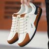Tênis Slip-On Masculino 2026 com Solado Macio e Cabedal Respirável, Confortáveis e Simples Estilo Coreano Clássico Versátil Mocassins para Homens