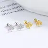 Pendientes de Seda con Hilo de Hoja de Arce para Mujer Plata de Ley 925 Nuevo Estilo 2022 Moda Nacional Romántico Hoja de Arce Pendientes Simples para Oreja y Hueso