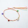 Pulsera de Cuerda Colorida con Candado de Larga Duración Bell Cuerda Colorida Festival del Bote Dragón Cuerda Colorida Año de Nacimiento Cuerda de Mano Regalo de Vacaciones