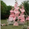 Estilo dulce francés, flores rosas grandes para decoración de bodas, flores de seda, accesorios hechos a mano, flores artificiales para decoración de bodas, venta al por mayor