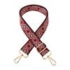 Nuevo accesorio de correa de hombro ancha decorativa de jacquard colorido para bolso, correa cruzada, venta al por mayor transfronteriza, correa larga para colgar al hombro