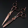 Color Bronce Antiguo 6.0 pulgadas Nepson Acero de Color Damasco Tijeras de Peluquería, Tijeras para Cortar el Cabello, Tijeras Entresacadoras, Tijeras Entresacadoras
