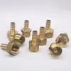 Conector de Púa de Cobre Puro 1/2 Pulgada 3/4 Pulgada Rosca Interna y Externa Adaptador Verde Accesorios Manguera de Gas Conector de Gas Natural