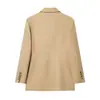 Ropa de Mujer al por Mayor Transfronteriza Estilo Europeo y Americano 2026 Primavera Nuevo Conjunto de Blazer Ajustado + Pantalones Casuales de Pierna Recta