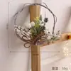 Ventas Directas de Fábrica Corona de Navidad Decoraciones Colgantes Decoración de Escena Navideña DIY Mini Corona de Enredadera Navideña Adornos Colgantes