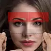 Venta al por mayor transfronteriza Tatuaje de simulación Desmontable Pegatinas para cejas Herramientas de maquillaje Set auxiliar para práctica de dibujo de cejas