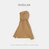 [Colección de Ropa Interior] Camiseta de Manga Larga para Bebé Dudu, Ropa Interior de Otoño para Niños, Top de Capa Base para Niñas, Ropa para Niños