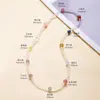 Pulseira de Cristal Natural com Múltiplas Pedras Preciosas Círculo Único Água-marinha Ágata Ametista Pedra Preciosa Arco-íris Joias Transmissão ao Vivo Atacado em Estoque