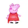 Suministrado Directamente por el Fabricante, Globo de Papel de Aluminio Rosa de Cerdo Espacial de Dibujos Animados, Globo Juguete Inflable de Papel de Aluminio de Peppa Pig