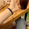 Pulsera de Hilo Rojo Ajustable al por Mayor con Nudo de Bambú y Cuentas de Amuleto de la Suerte, Cuerda Tejida Hecha a Mano, Unisex