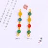 Exquisitos accesorios de oro arena vietnamita de alta calidad Ping An Joy Lucky Nafu diy cadena colgante joyería material tejido