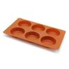 Molde de silicona de grado alimenticio para hornear pasteles, molde para pastel con forma de aleta de caballo, molde para pan al vapor, herramientas para el hogar