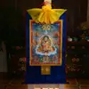 Pintura decorativa Thangka Tíbet impresión dorada 35*20cm una variedad de actividades opcionales para formar pintura de Buda Thangka