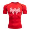 Playera Deportiva Y2K Capa Base para Correr Entrenamiento de Gimnasio Ropa de Secado Rápido para Hombre Body Elástico Transpirable que Absorbe el Sudor