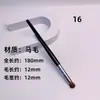 Cangzhou Pincel de Maquiagem Série Flan de Seda Pincel para Sobrancelha Pincel para Sombra nos Olhos Pincel para Lábios 12 Cabelo de Pônei Pincel para Sombra no Nariz Pincel de Esfumar