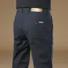 Nuevos Pantalones Casuales Estilo Old Money Japonés para Hombre, Pantalones Rectos Ajustados Otoño/Invierno 2025, Pantalones de Vestir para Hombres de Mediana Edad