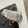 Bolso Pequeño Cuadrado de Estilo Extranjero de Moda para Mujer 2025 Nuevo Primavera y Verano Color Macarrón Bolso de Hombro Versátil de Moda Bolso Cruzado