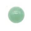 Bola no porosa 8mm bola ágata verde natural Dongling diy Bola de piedra no porosa venta al por mayor