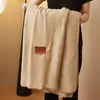 Manta de Lã de Alpaca, Manta para Cochilo no Escritório, Manta Pequena, Xale para Ar Condicionado de Sofá, Manta Cobertora para Uso na Cama