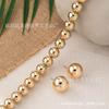 Diseño de Moda Explosivo Transfronterizo Collar de Cuentas Pendientes Conjunto de Joyería Temperamento Versátil Pendientes Elegantes Joyería para el Cuello