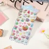 Adesivos Infantis Menina Adesivos Estéreo 3D em Relevo Adesivos de Cristal Pedra Preciosa Adesivos Fofos Brinquedos Decoração de Celular Padrões Pequenos