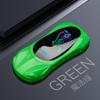 Coche deportivo genial con personalidad creativa, encendedor de doble arco, sensor táctil, carga USB portátil, resistente al viento, letras fotográficas