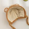 Chapéu de Bebê Chenjing Outono e Inverno Fofo Super Fofo Animal À Prova de Vento Proteção para Orelhas Chapéu Espesso Quente de Bebê para Homens e Mulheres