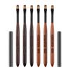 Caneta Manicure de Sândalo Preto com Cabeça Redonda Grande e Cabeça Plana, Caneta Manicure de Sândalo Única, Conjunto Especial de Canetas para Atacado, Sândalo Roxo