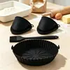 Nova forma de silicone para Air Fryer de venda transfronteiriça, panela de silicone para Air Fryer, forma de assar doméstica