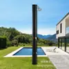 2023 proteção solar UV PVC 35L coluna de chuveiro integrada para exterior jardim praia