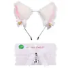 Diadema con orejas de gato y cascabeles, collar de encaje con cascabel grande, traje, traje de sonajero para exposición, traje de Gata