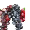 Fruta Simulada Modelo de Fruta Falsa Alta Imitação Maçã Uva Banana Adereços de Fotografia Enfeites Espuma Decorações de Limão