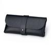 Óculos de couro macio simples artístico vintage Caso Ins Espelho de luz solar portátil Bolsa Armazenamento Bolsa Óculos de terno resistente à pressão Bolsa