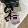 Bolso de Pecho de Nicho 2026 Nuevo Modelo de Verano Mini Casual Moda Versátil para Pareja de Hombro Único Cruzado Deportivo Color Sólido Bolso para Teléfono