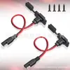 Suministros del Fabricante al por Mayor Cable de Pared Lateral Ensamblado de 2 Orificios Sae, Cable de Caja para Panel Solar de Conexión Rápida de 2 Pines