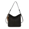 Bolso tipo cubo retro estilo coreano, gran capacidad, moderno y versátil, bolso de hombro y cruzado simple, estilo casual y relajado, adecuado para ir al trabajo