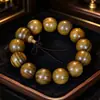 Pulseira Autêntica de Sândalo Verde Argentino com Círculo Único, Contas de Oração Budistas, Pulseira de Madeira com Vários Círculos, Diversos Estilos, Atacado do Fabricante