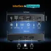 S905Y5 Caja de TV de Exportación Android 14 Caja Decodificadora Inteligente Reproductor de Red 4K Caja de TV con Voz Bluetooth