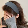 2026 Nuevo Estilo Diadema de Mujer Plisada de Ala Ancha Sensación de Alta Gama Cubre la Parte Superior del Cráneo Hace que la Cara se Vea Más Pequeña Cubre la Raya del Cabello Pinza para el Cabello Accesorio para el Cabello