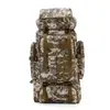 Mochila Camuflada Outdoor Grande Capacidade Camuflada Tática Esportiva 80L Tecido Oxford Grande Estilo Camping Mochila de Montanhismo